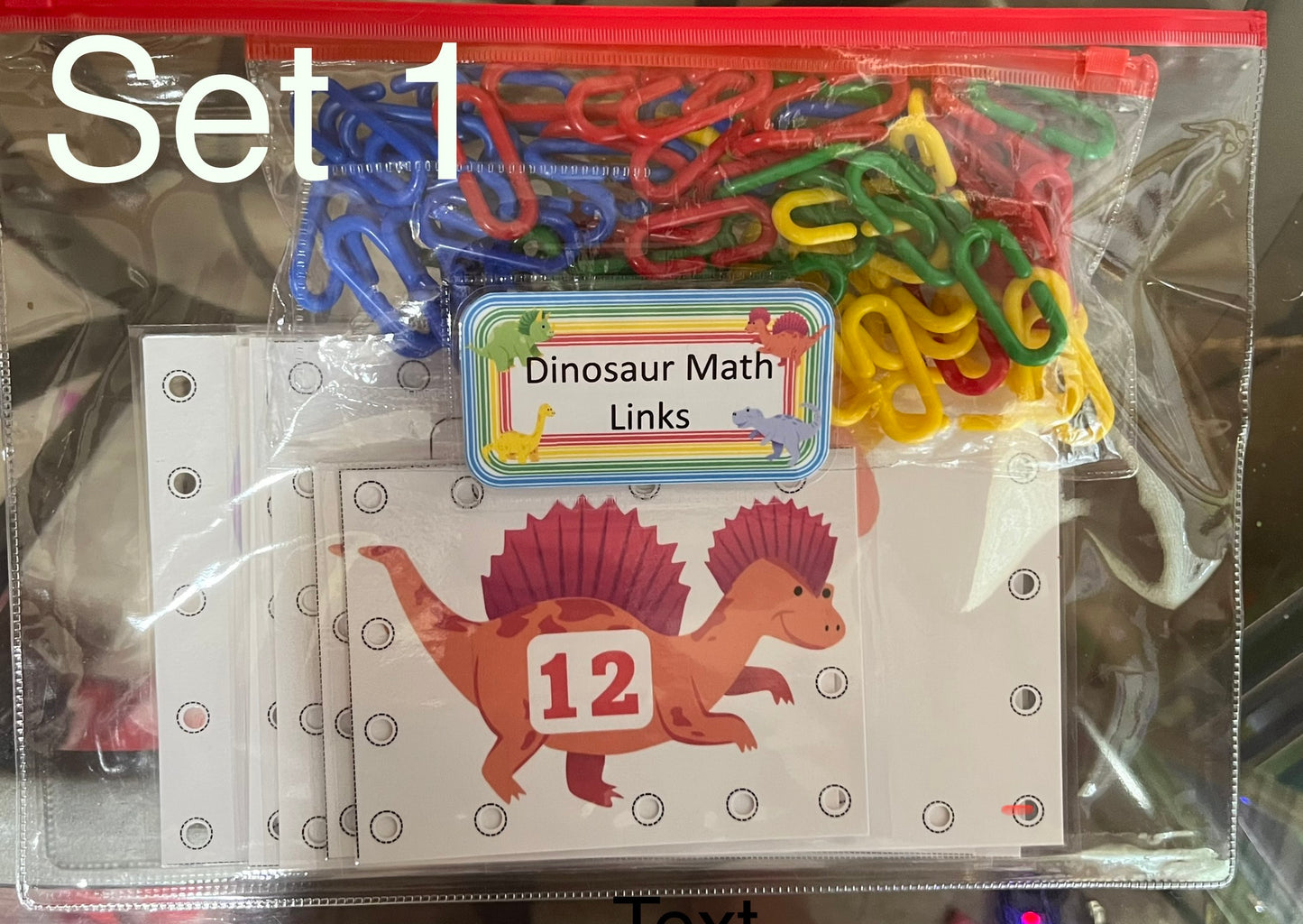 Dinosaur Math Links Set 1