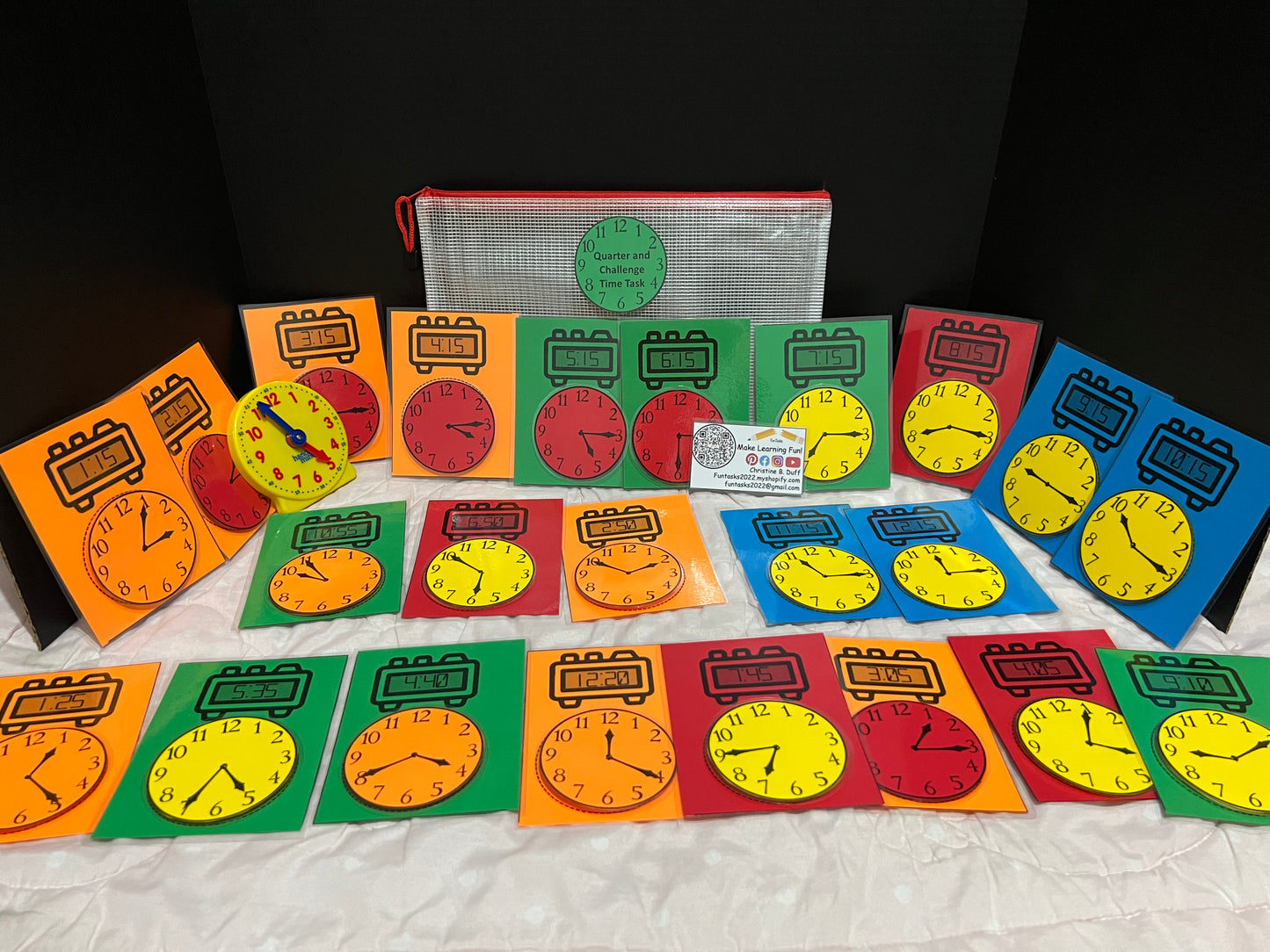 #2 Hard Copy Pre-Made Set Quarter and Challenge Time Task