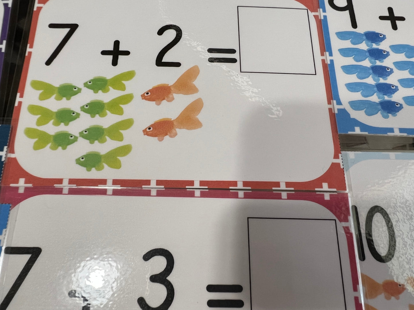 ➕➕🐟Addition Fish➕🐟 in English and Spanish