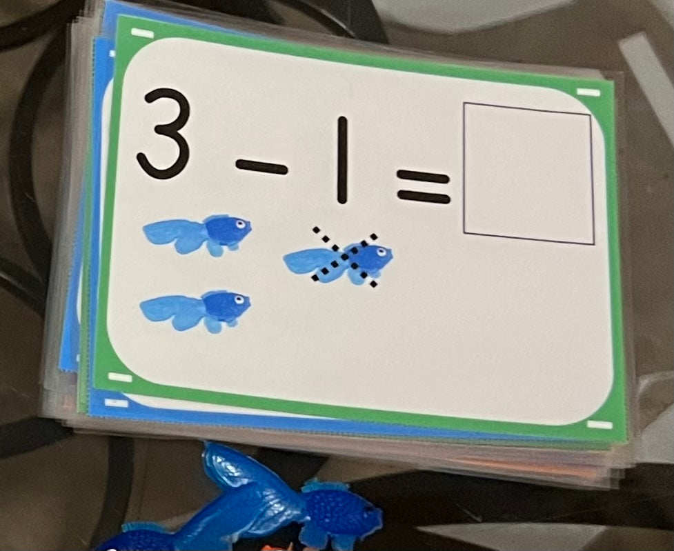 -š Subtraction Fish -š