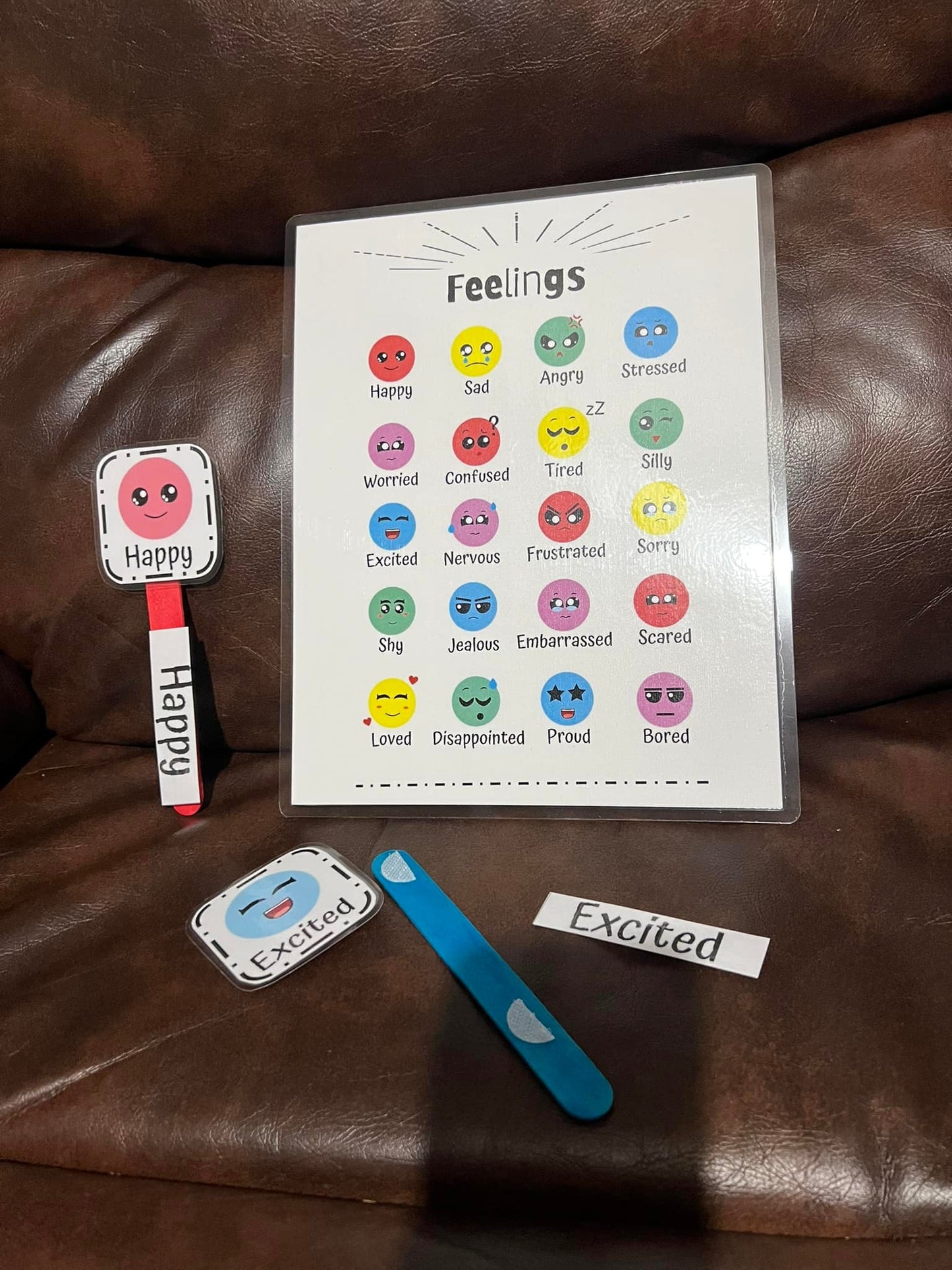 Feelings Match Sticks