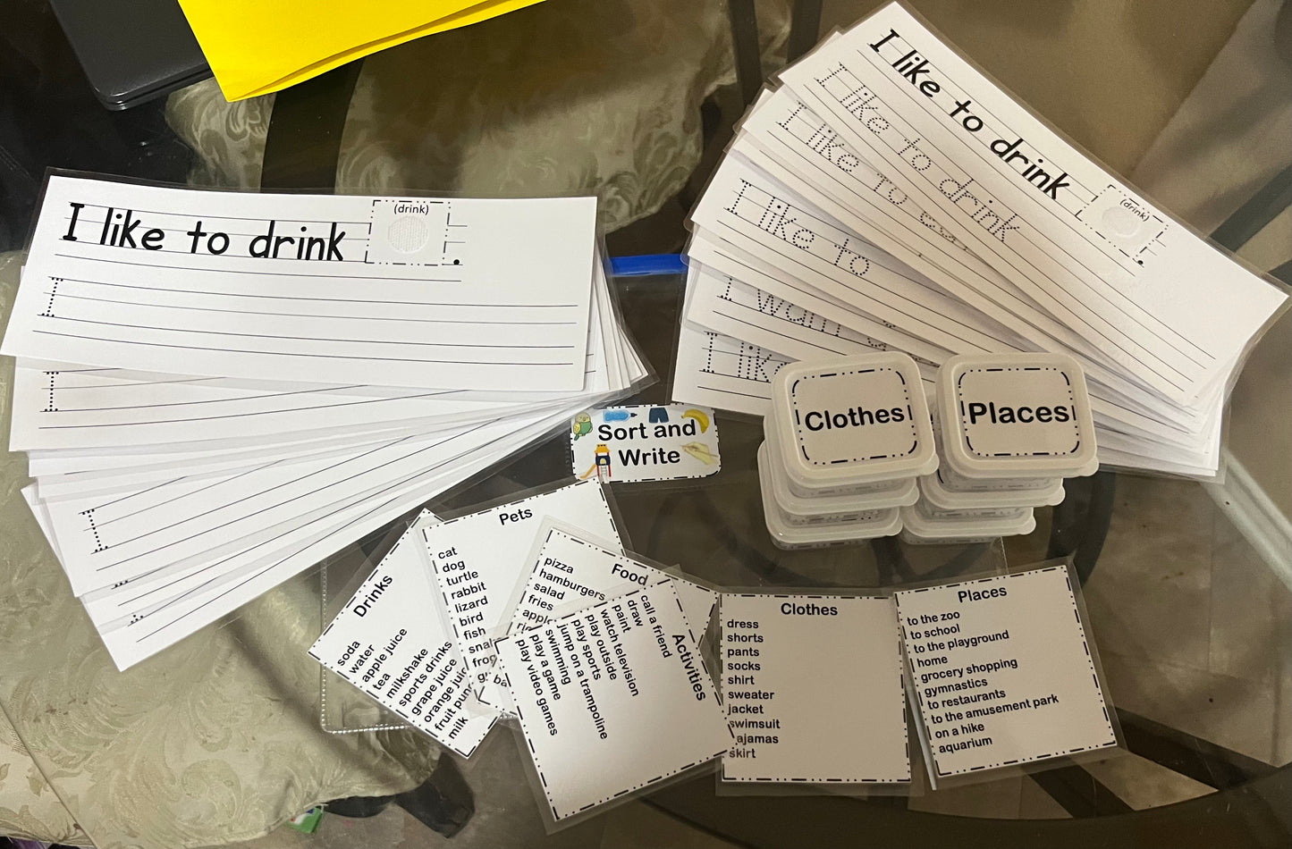 Sort and Write
