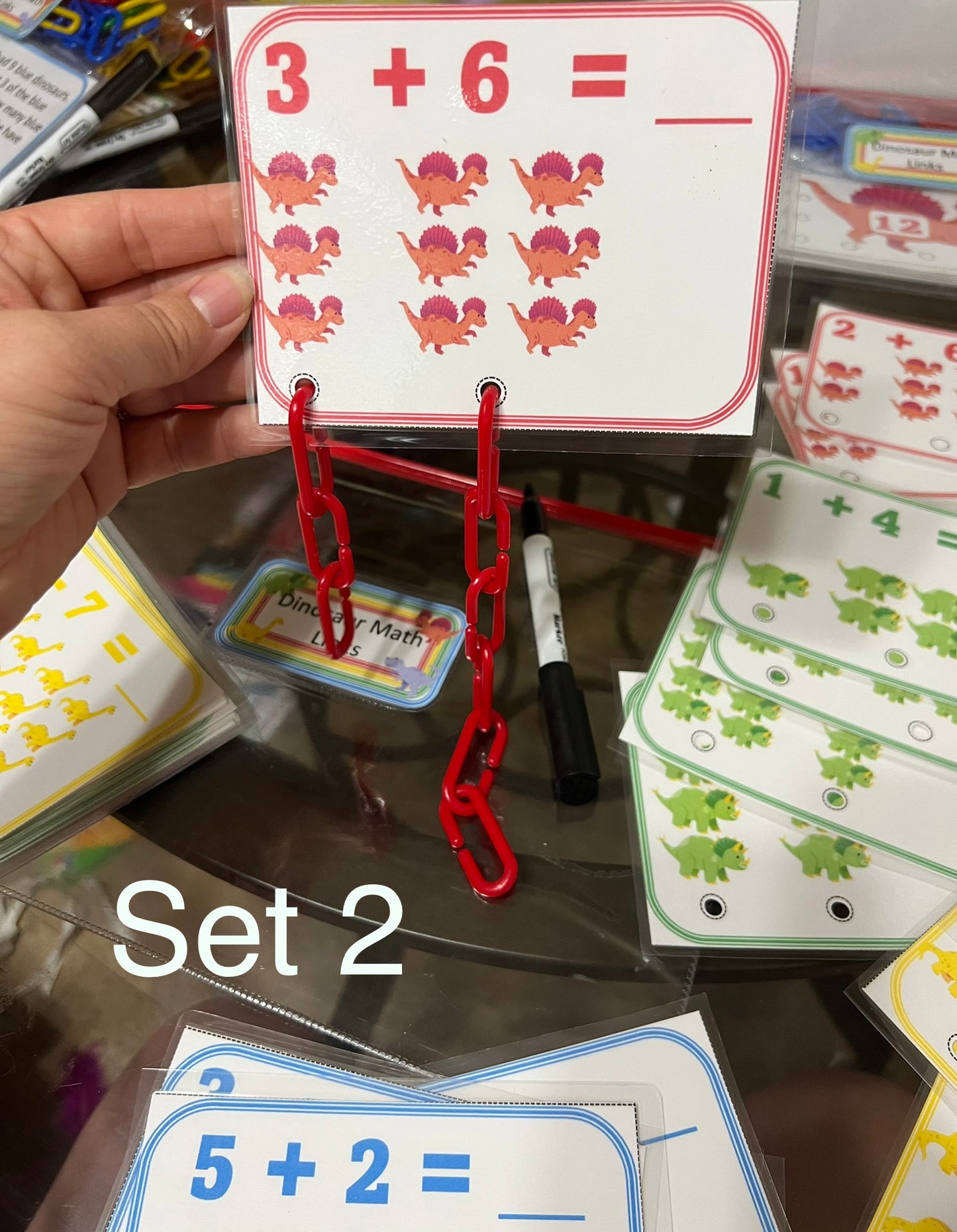 Dinosaur Math Links Set 2