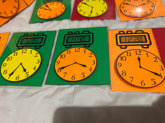 #2 Hard Copy Pre-Made Set  Quarter and Challenge Time Task