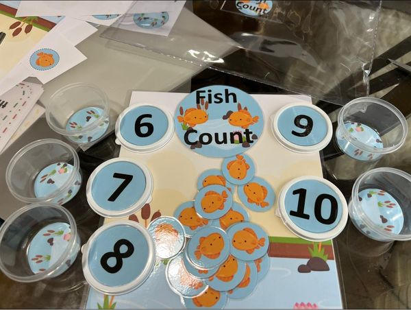 🐟 🐟 Fish Count 1-10 🐟🐟