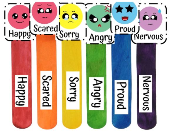 Feelings Match Sticks