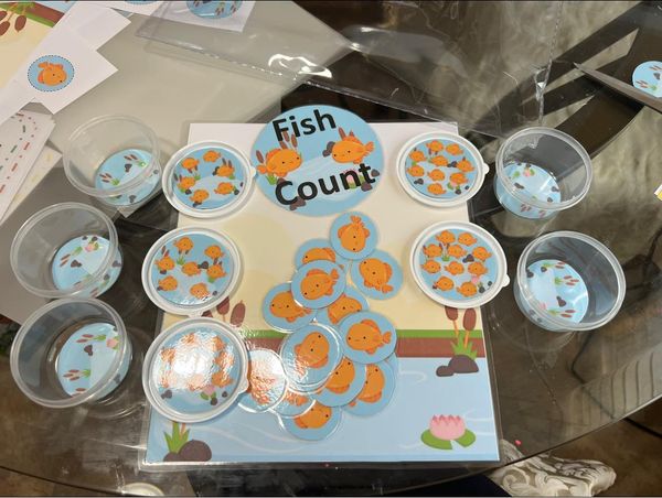 🐟 🐟 Fish Count 1-10 🐟🐟