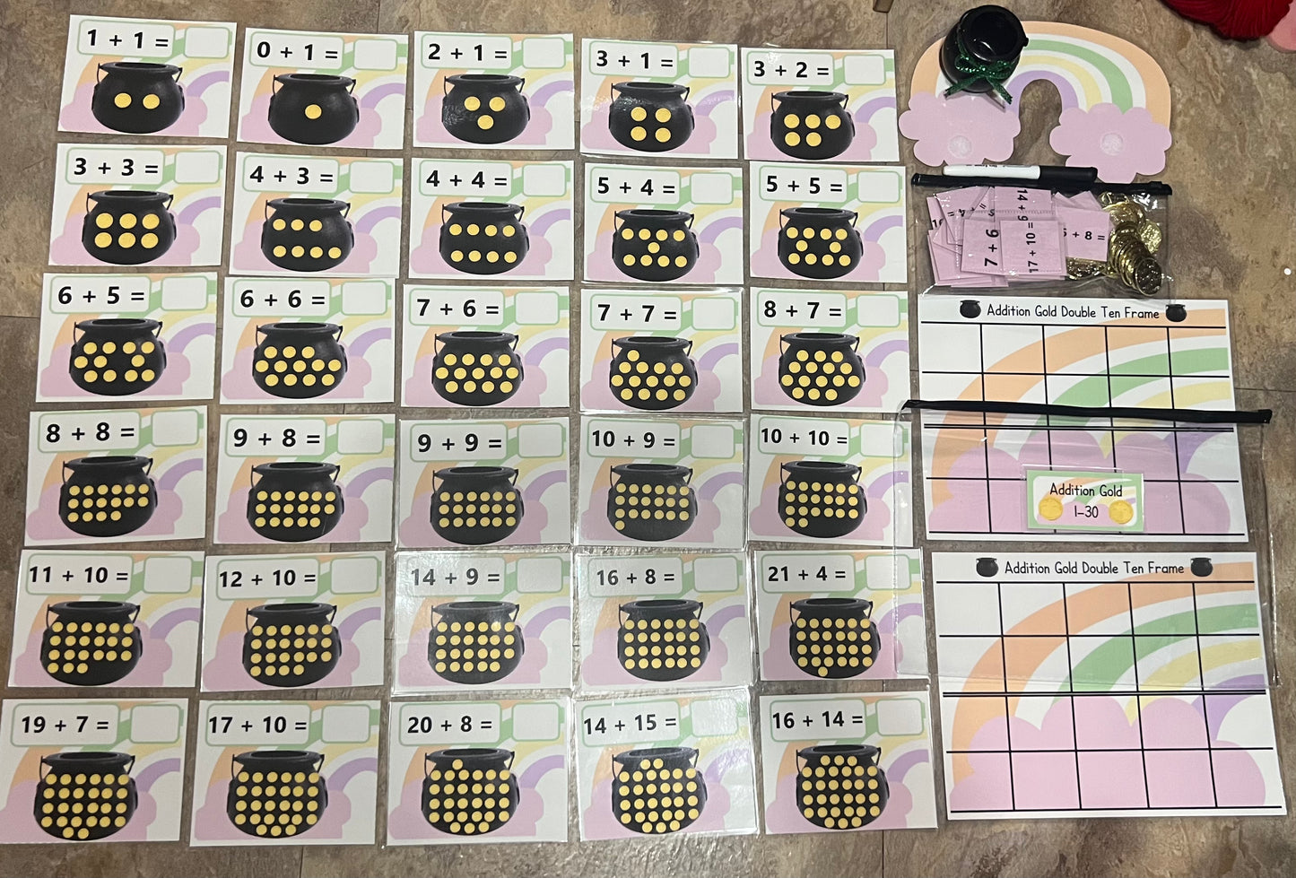🍀 Addition Gold 1-30 🍀